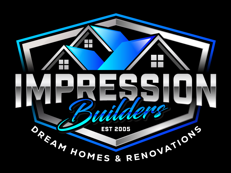 Impression Builders logo design by jaize