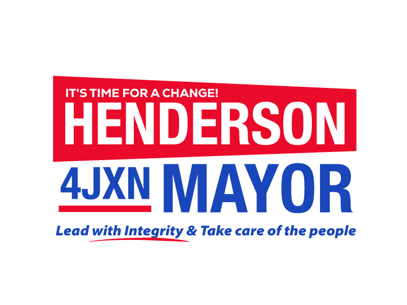 Henderson4JXNMayor Logo Design