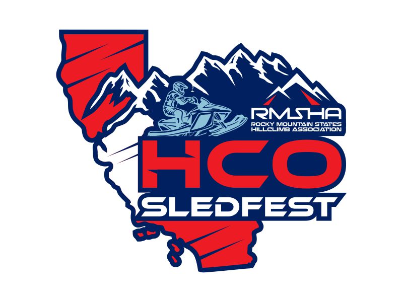 HCO Sledfest logo design by done