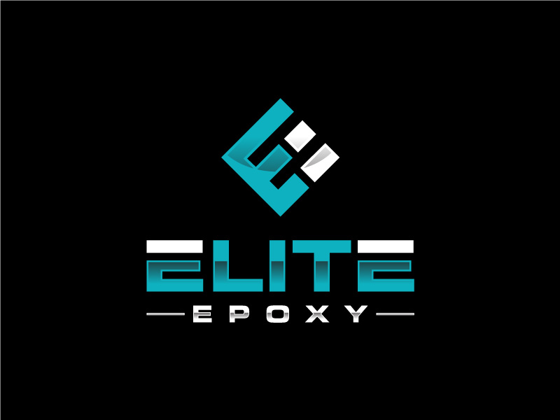 Elite Epoxy logo design by subrata