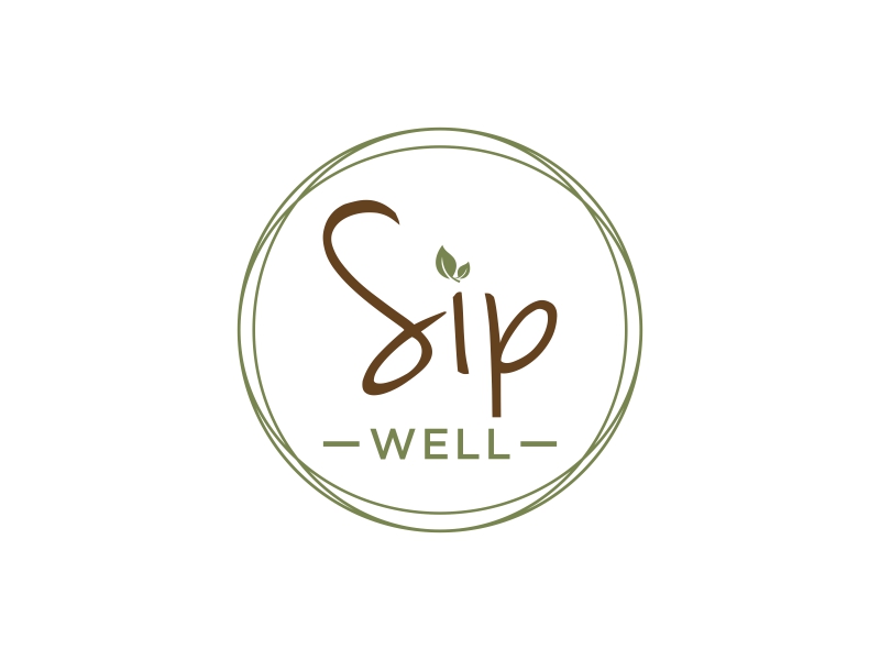 Sip Well logo design by mukleyRx