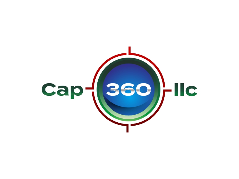 Cap 360 llc logo design by DuckOn
