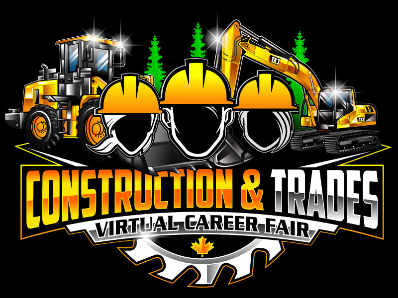 Construction & Trades Virtual Career Fair logo design by LogoQueen