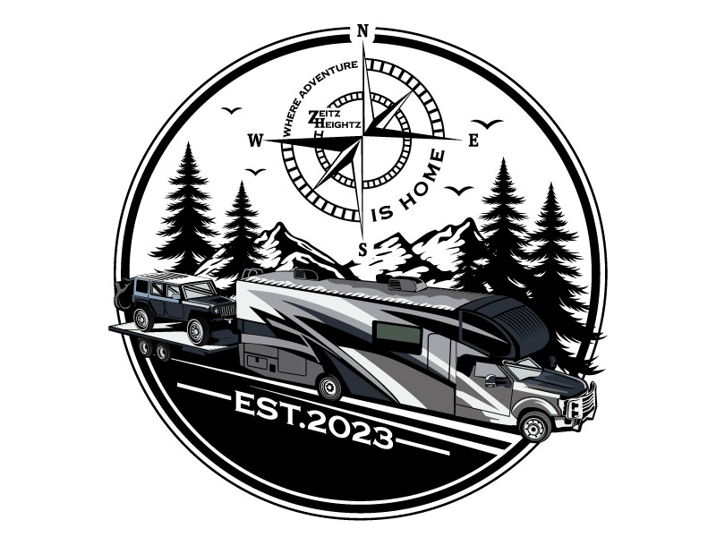 Zeitz Heightz logo design by LogoQueen