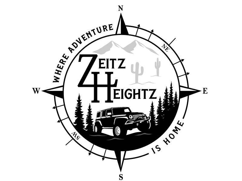 Zeitz Heightz logo design by leo