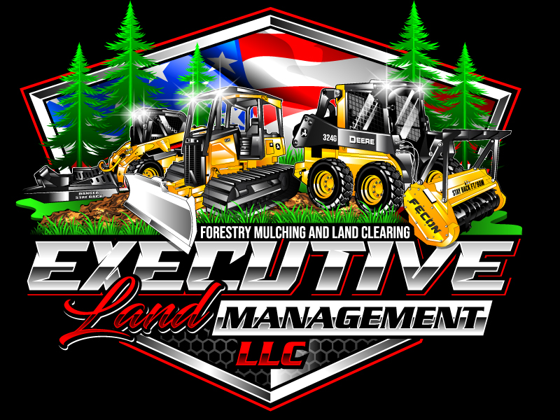 Executive Land Management, LLC logo design by LogoQueen