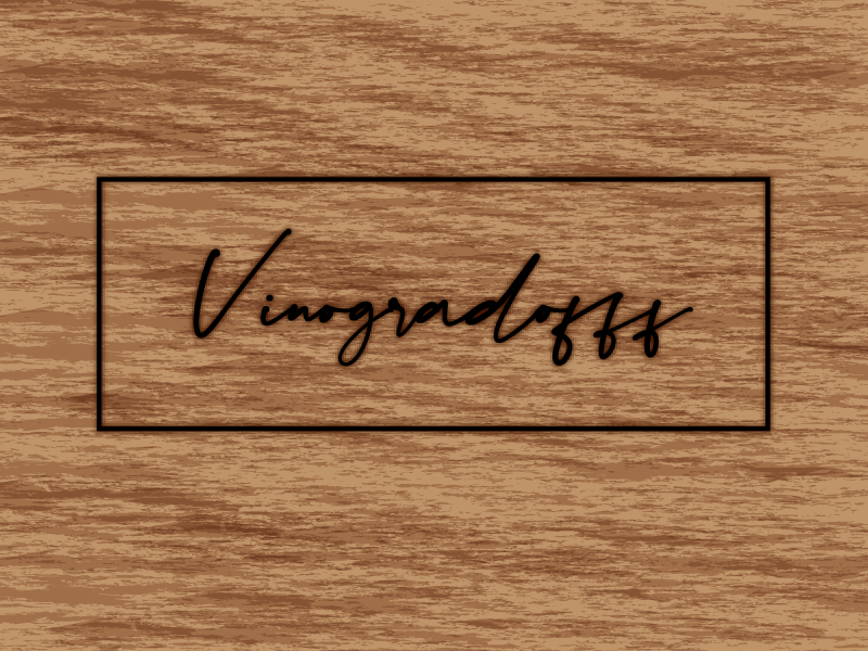 Vinogradofff logo design by syakira