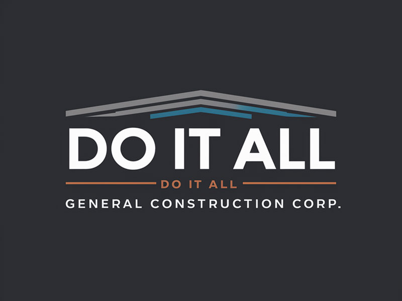 DO IT ALL - General Construction Corp. logo design by navneet