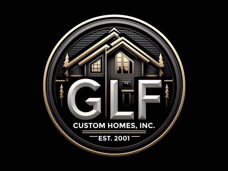 GLF Custom Homes, Inc. logo design by rizuki