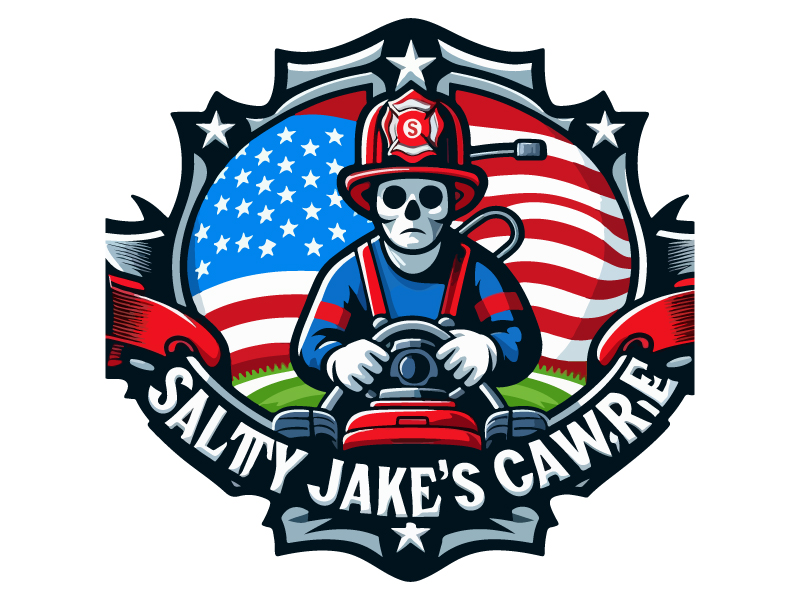 Salty Jake's Lawn Care logo design by Rahul Biswas