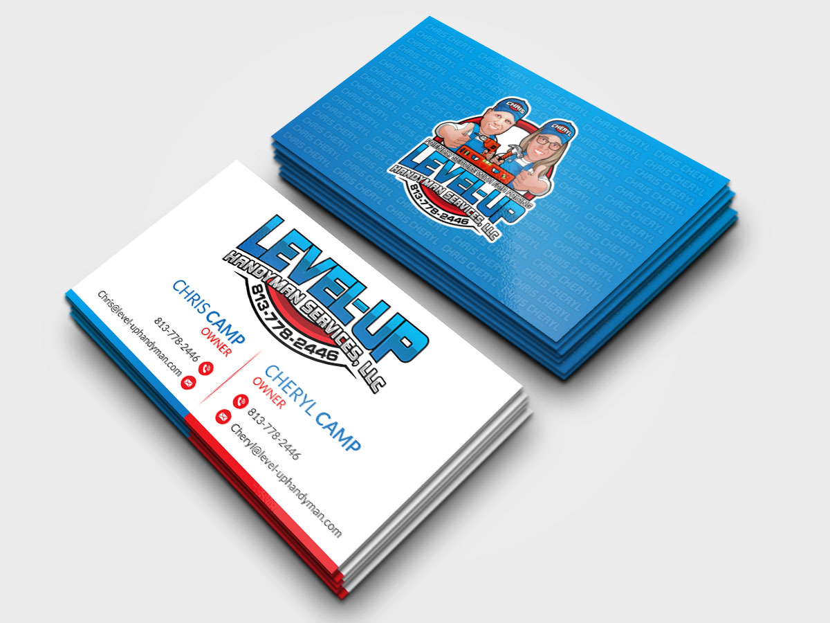Level-Up Handyman Services, LLC logo design by yondi