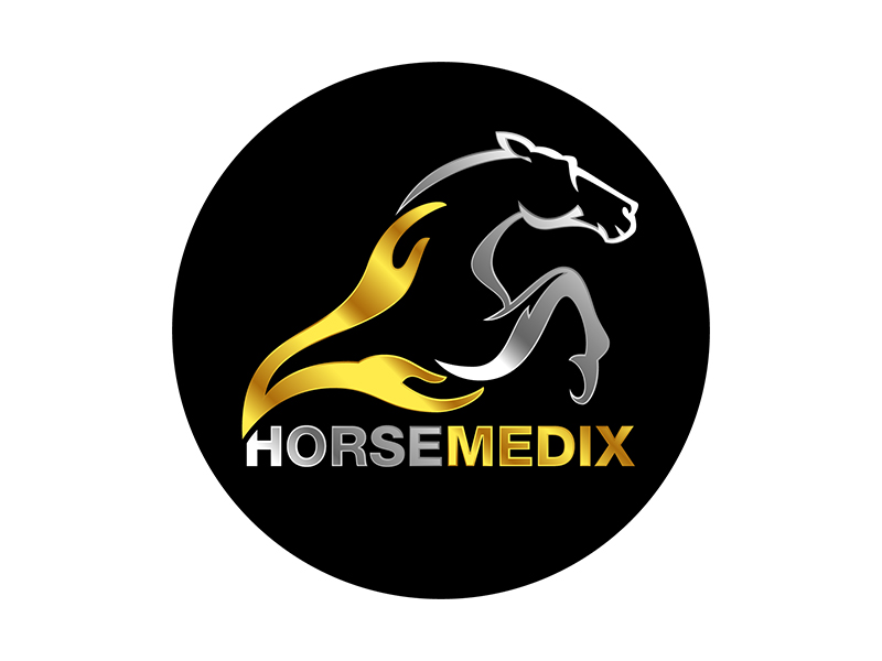 HORSEMEDIX logo design by VhienceFX
