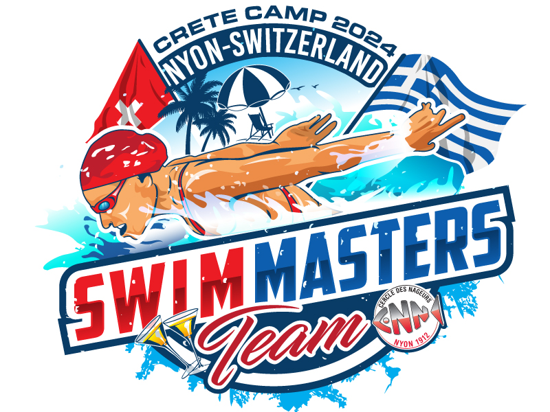 SWISS MASTERS TEAM NYON SWITZERLAND logo design by Suparna