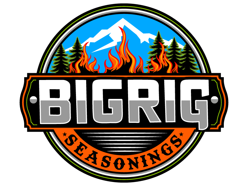 BigRig Seasonings logo design by LogoQueen