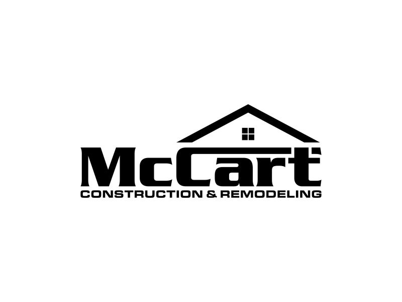 McCart Construction & Remodeling logo design by blessings