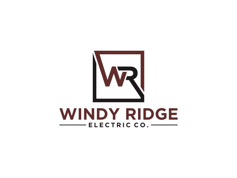 windy ridge electric company logo design by kaylee
