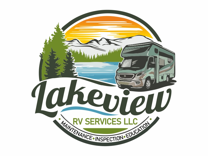 Lakeview RV Services LLC logo design by ruki