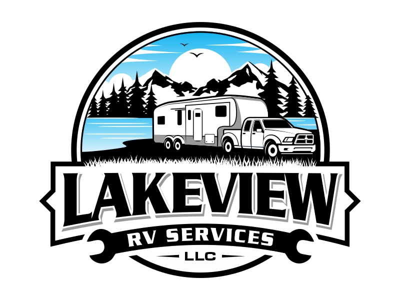 Lakeview RV Services LLC logo design by haze