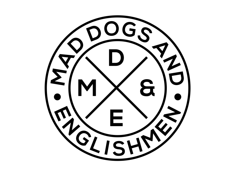 Mad Dogs and Englishmen logo design by cintoko