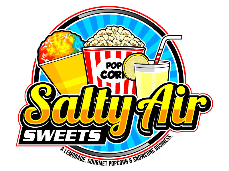Salty Air Sweets logo design by LogoQueen