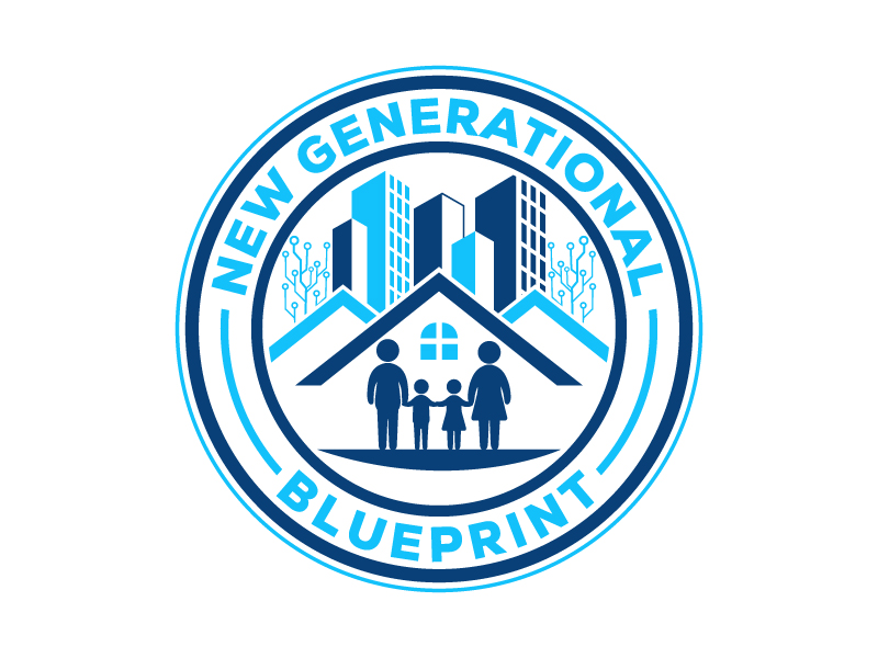 New Generational Blueprint logo design by LogoQueen