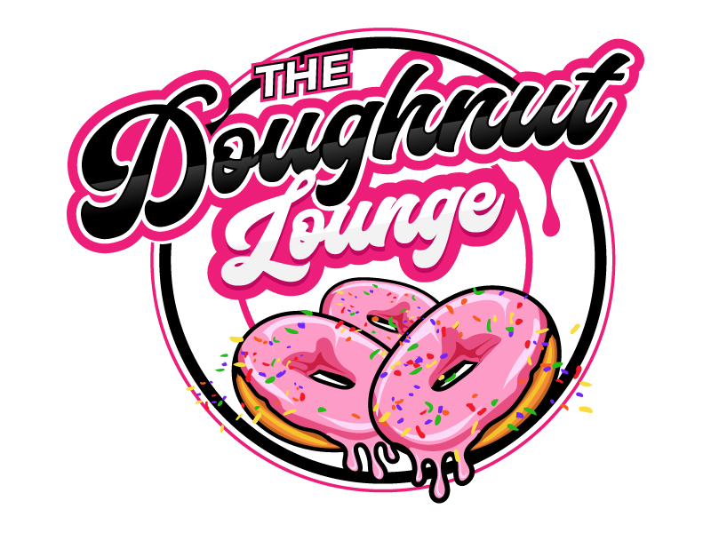 The doughnut lounge logo design by MUSANG
