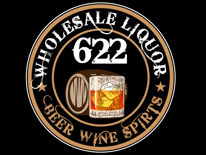 622 wholesale liquor logo design by LogoQueen