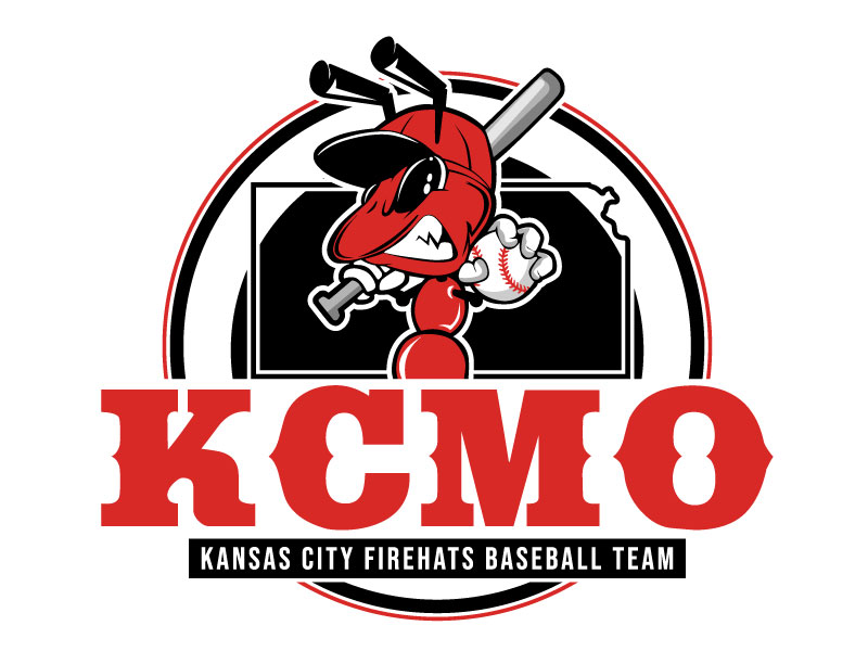 KCMO Fireants hat logo design logo design by LogoQueen