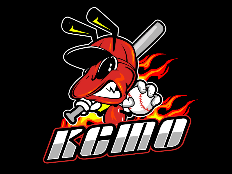 KCMO Fireants hat logo design logo design by DreamLogoDesign