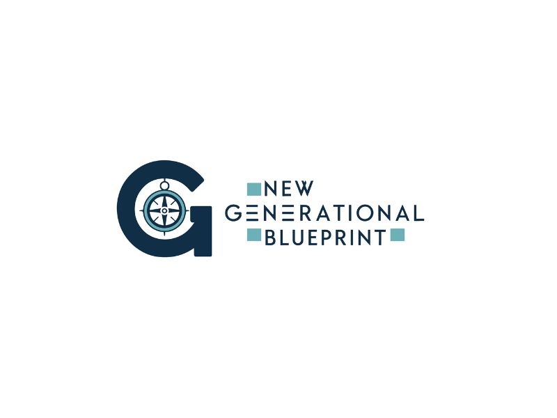 New Generational Blueprint logo design by iffikhan