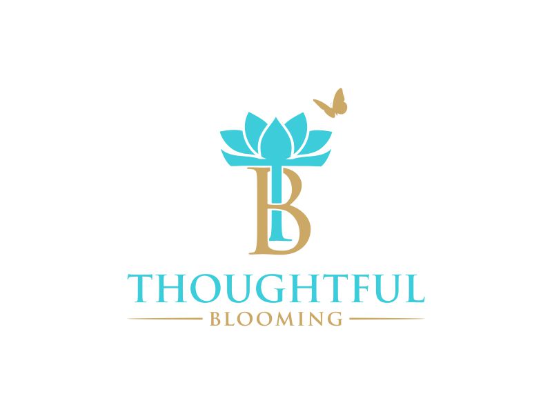 Thoughtful Blooming logo design by one