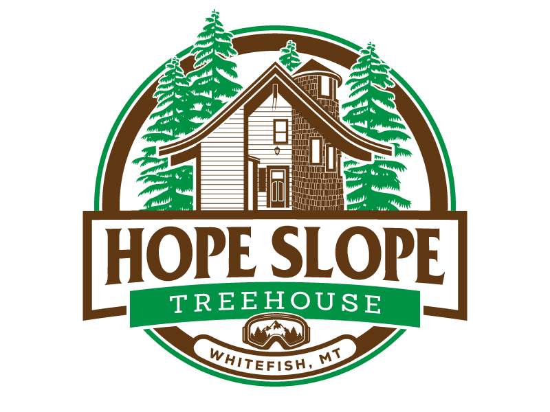 Hope Slope Treehouse logo design by jaize