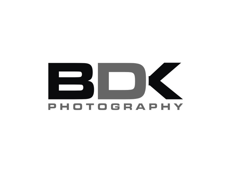 BDK Photography logo design by Artomoro