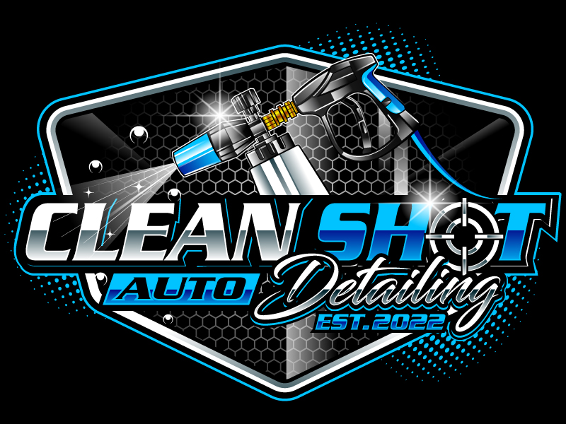 Clean Shot Auto Detailing logo design by Gilate