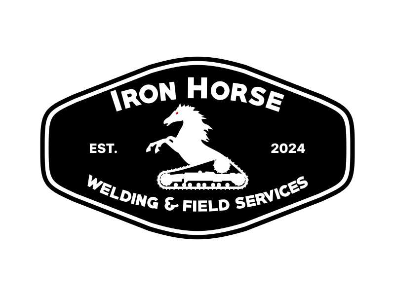 Iron Horse Welding & Field Services logo design by done
