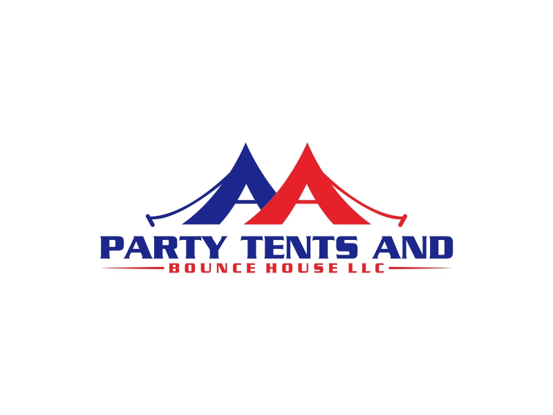 A & A Party Tents and Bounce House LLC logo design by luckyprasetyo