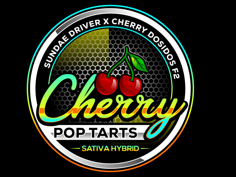 Cherry pop tarts logo design by LogoQueen