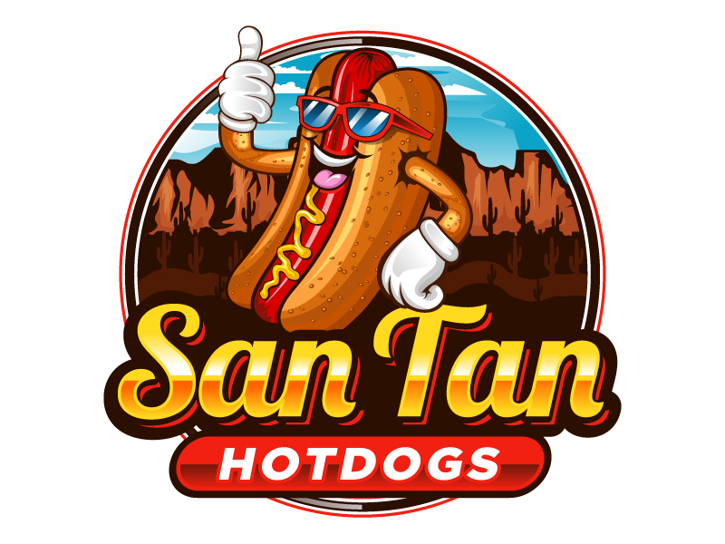 San Tan Hotdogs logo design by LogoQueen