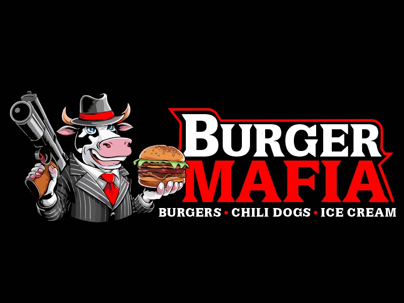 Burger Mafia logo design by ruki
