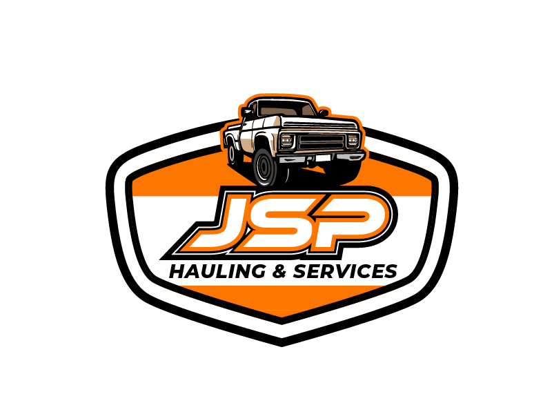 JSP Hauling & Services logo design by surya