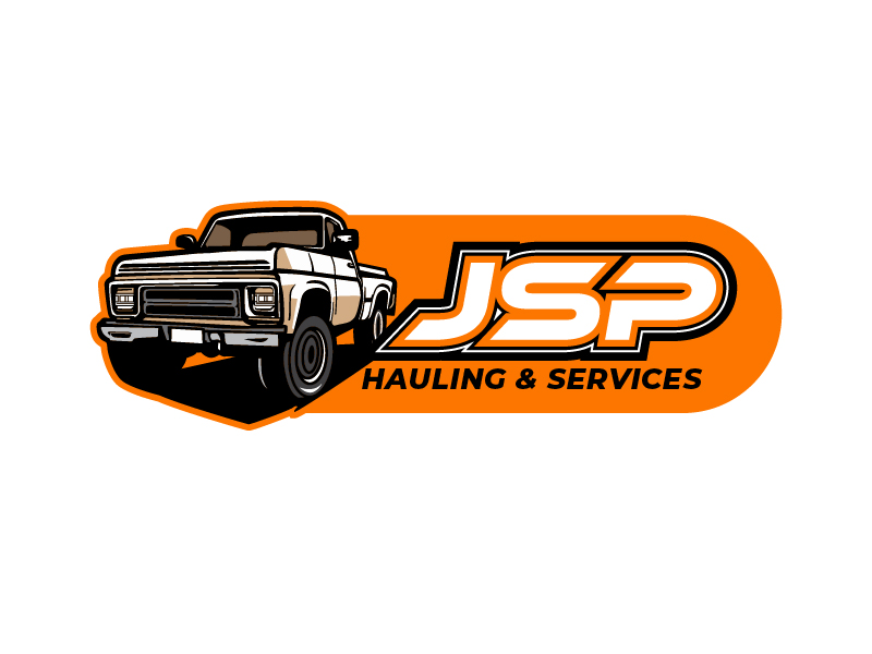 JSP Hauling & Services logo design by surya