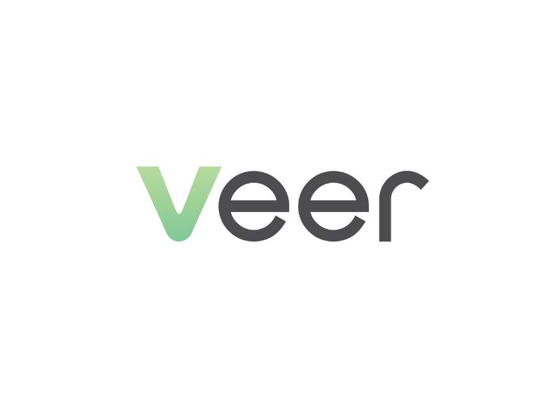 Veer Software logo design by iffikhan