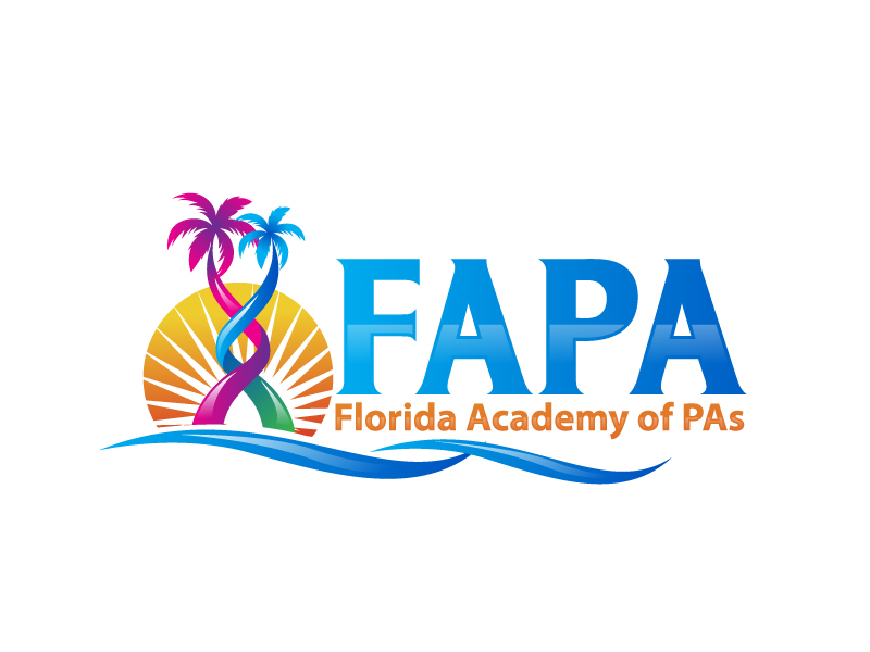 FAPA Florida Academy of PAs logo design by DreamLogoDesign