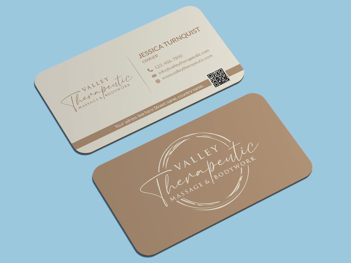 Valley Therapeutic Massage & Bodywork logo design by yondi