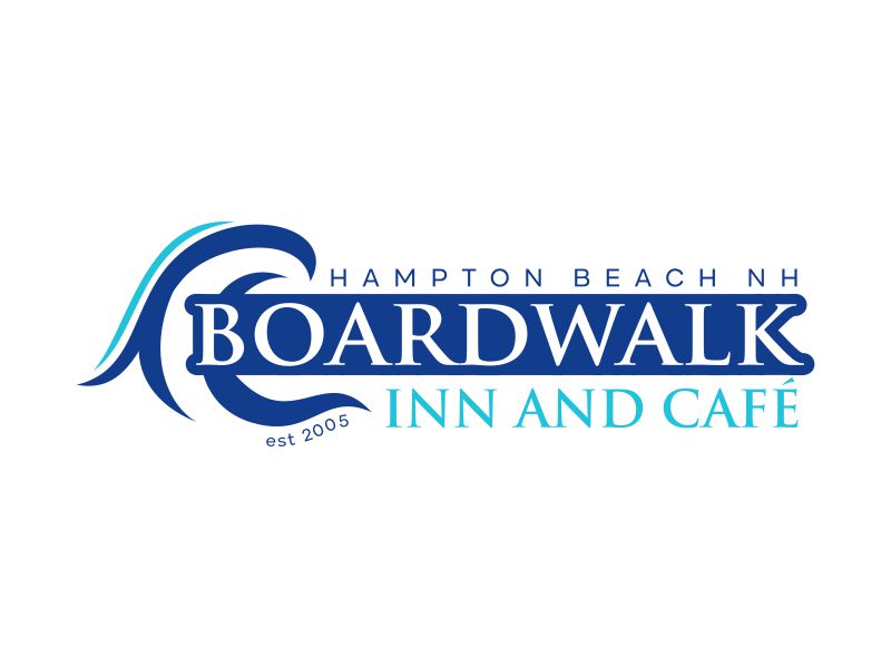 Boardwalk Inn and Cafe logo design by ingepro