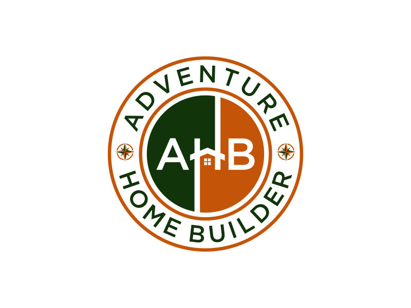 Adventure Home Builder logo design by glasslogo