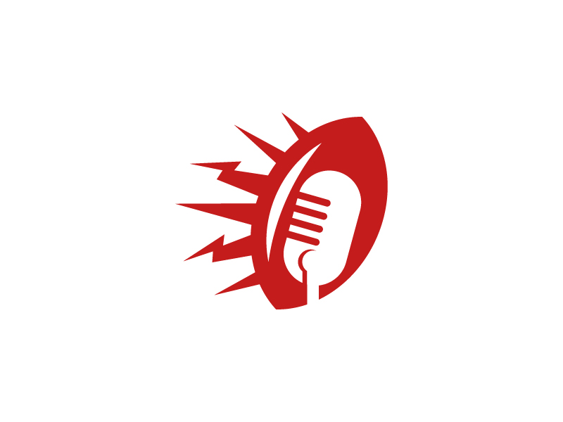 Red Zone Rap Ups logo design by yoppunx