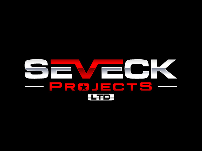 Seveck Projects Ltd logo design by axel182