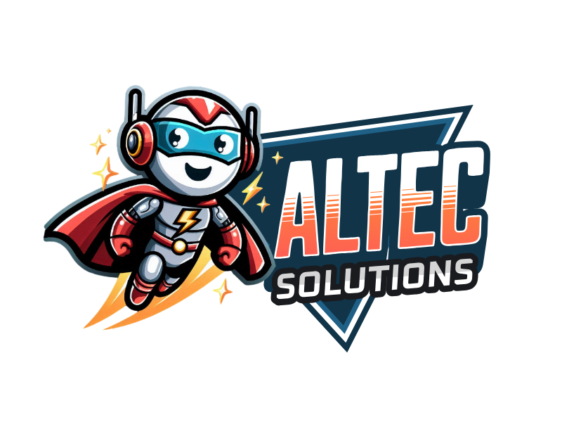 Altek Solutions logo design by joni