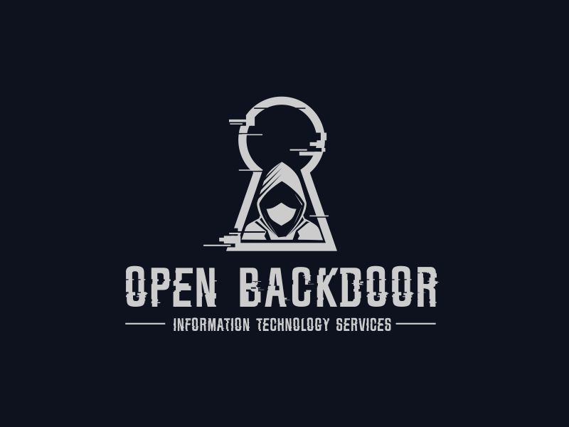 Open Backdoor logo design by ian69